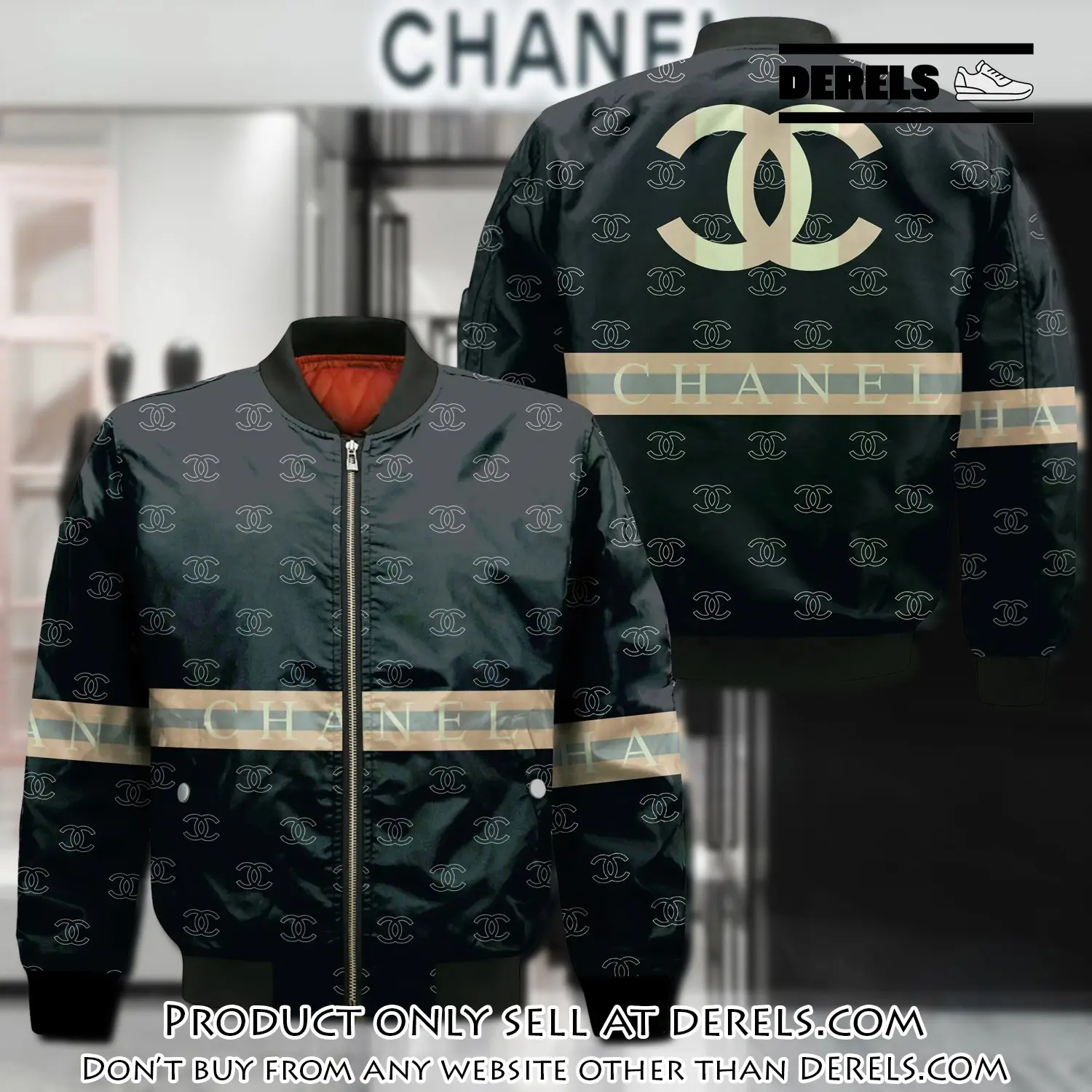 Chanel bomber jacket luxury brand clothing clothes outfit for men women 02 dr1405326
